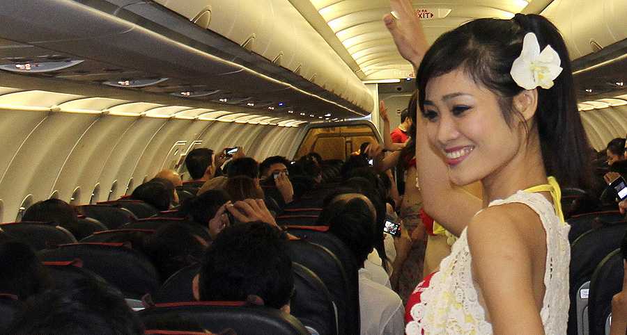 Vietnam Airplane Bikini Show