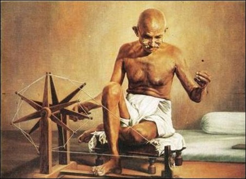 live Gandhi for a while