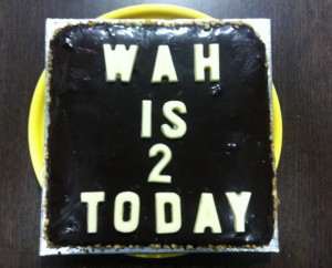WAH Birthday Cake