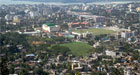 An-Aerial-View,-Guwahati,-India