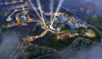 A graphic representation of the theme park, released by 20th Century Fox.