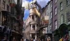 A graphical representation of the soon-to-open Diagon Alley