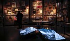 The historical exhibition section inside the National September 11 Memorial & Museum is seen during a press preview in New York